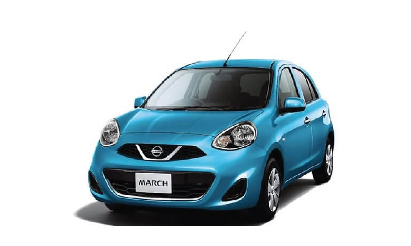 Nissan March Car Rental Mauritius