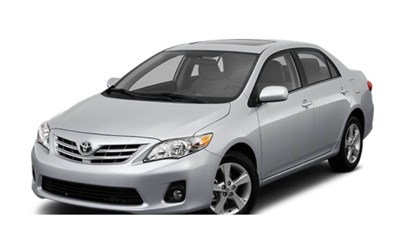 Toyota Corolla Axio Car Rental Mauritius
